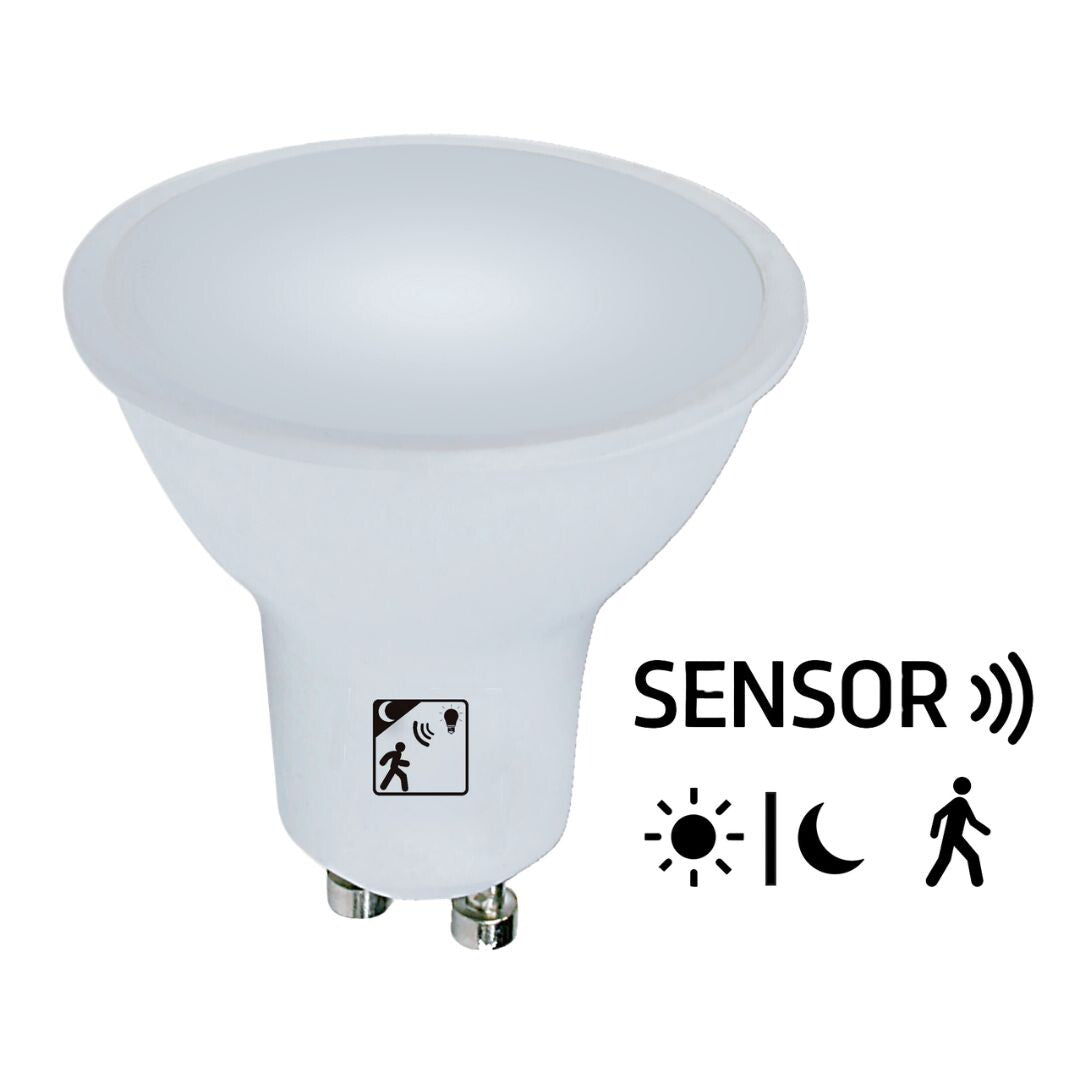 81.206/MCR/BL LAMPARA LED GU10 5W 4000K SENSOR ELECTRO DH
