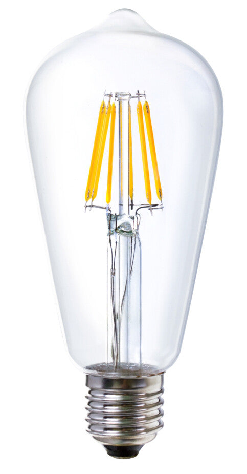 09365 LAMPARA EDISON FIL LED E24 6W 3000K ST64 LEDESMA | Suministros Figmar
