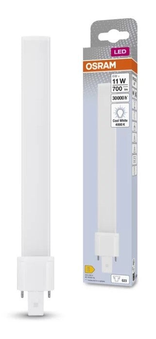 558083 LAMPARA PL DULUX S LED 6W G23 4000K OSRAM