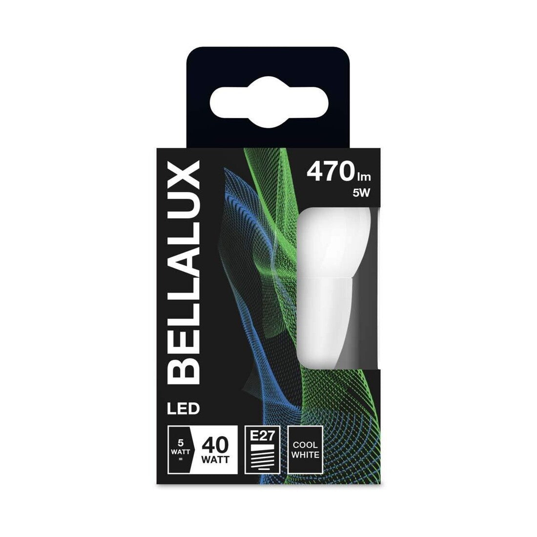 318016 LAMPARA ESFERICA LED E27 6,5W 6500K BELLALUX