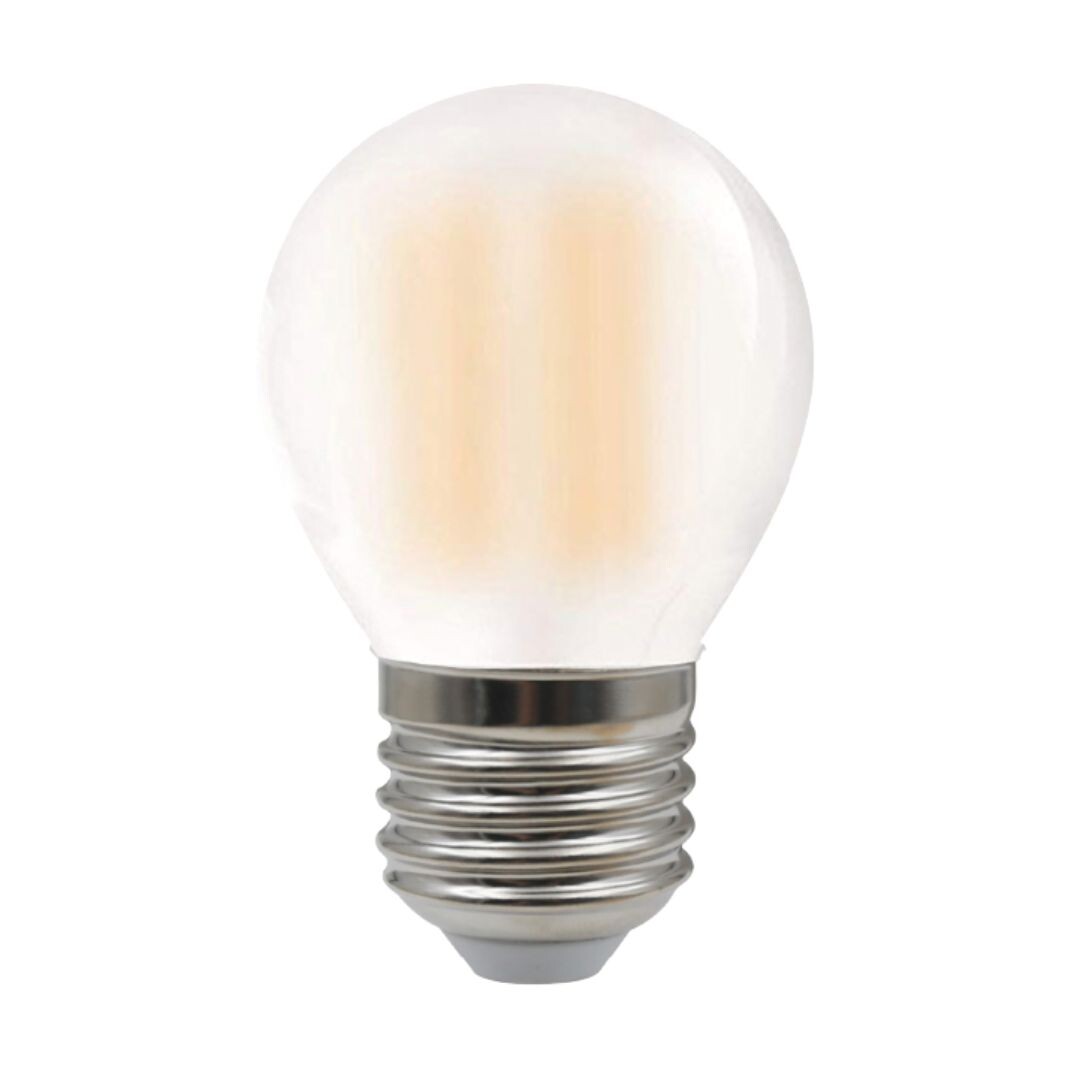 121144 LAMPARA LED ESFERICA MATE E27 6W 800Lm 4000K B&B