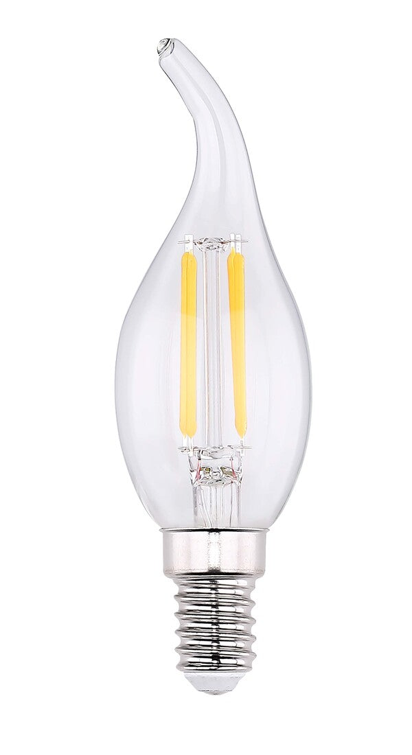 121175 LAMPARA LED VELA PUNTA CLARA E14 6W 800Lm 4000K B&B