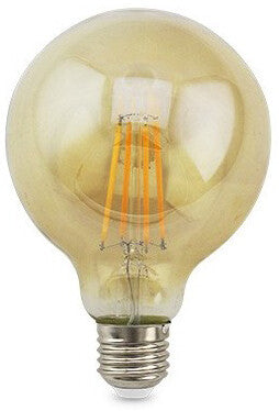 200671007 LAMPARA GLOBO FIL LED VINTAGE E27 7W 2500K 125mm GSC | Suministros Figmar