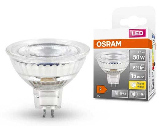 433762 LAMPARA MR16 LED GU5,3 8W 2700K 36° STAR OSRAM