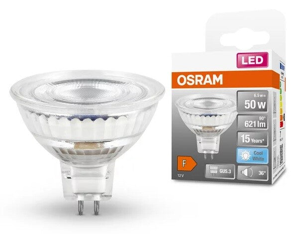 433786 LAMPE MR16 LED GU5,3 8W 4000K 36° STAR OSRAM