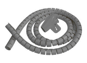31.658/16/G ORGANIZADOR CABLE 16MM GRIS ELECTRO DH