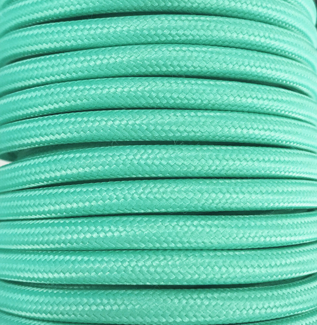 CIR62CM28 5 MTS CABLE TEXTIL LISO MINT MATE
