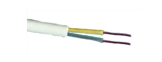 250m TELEPHONE CABLE 2x0.6 SALMON COLOR