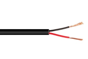 100mts CABLE MANGUERA 2x0,75 NEGRA