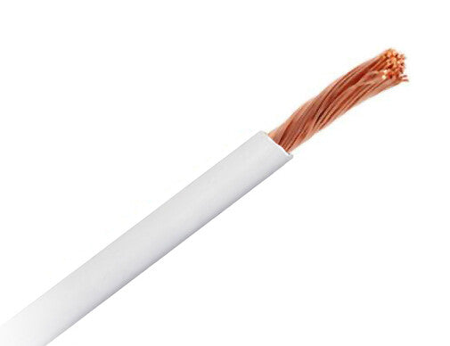 ROLLO 100m HILO FLEXIBLE DE LINEA BLANCO 1,5mm²