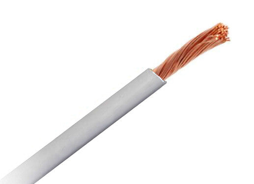 ROLLO 100m HILO DE LINEA FLEXIBLE GRIS 6mm²