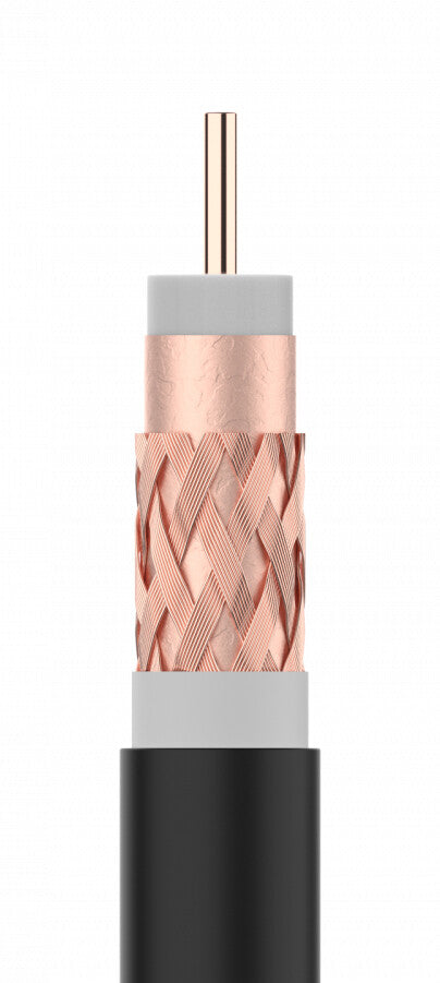 2155 ROLLO 100m CABLE COAXIAL NEGRO TELEVES