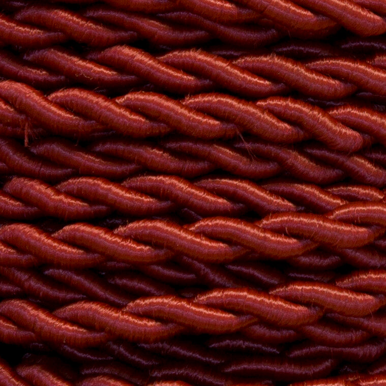 50 METERS BRAIDED CABLE 2x0.75 GARNET (08)