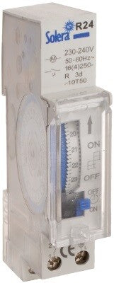 R24 INTERRUPTOR HORARIO ANALOGICO 24H SOLERA | Suministros Figmar