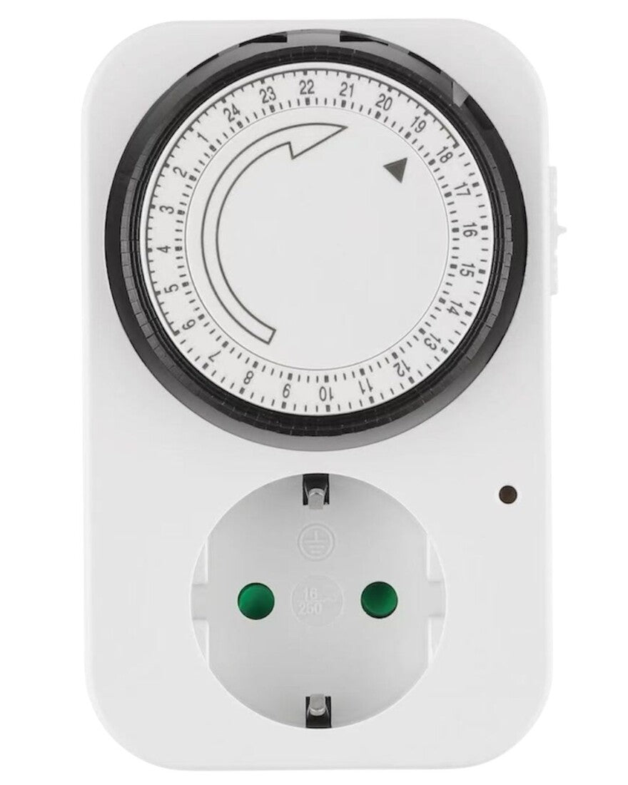 080427 PROGRAMADOR TEMPORIZADOR 24HS AJUSTE 15 MIN B&B