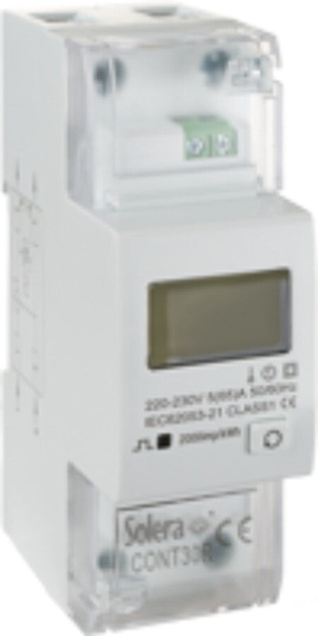 CONT30R CONTADOR MONOFASICO DE ENERGIA ACTIVA SOLERA
