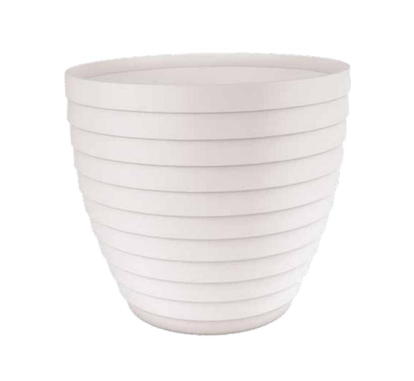403030004 MACETA POMARA Ø250mm BLANCO GSC