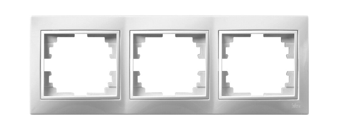 ERP73U MARCO DE 3 ELEMENTOS BLANCO SERIE EUROPA