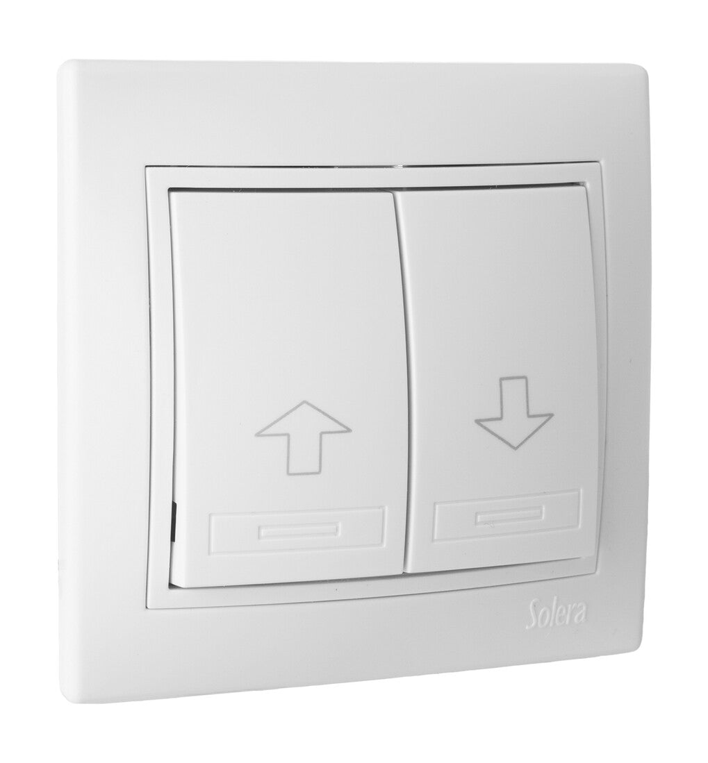 ERP20U PULSADOR PERSIANA BLANCO SERIE EUROPA