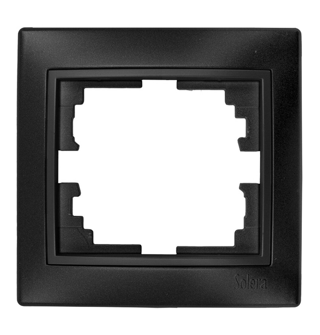 ERP71NGU MARCO DE 1 ELEMENTO GRAFITO SERIE EUROPA SOLERA