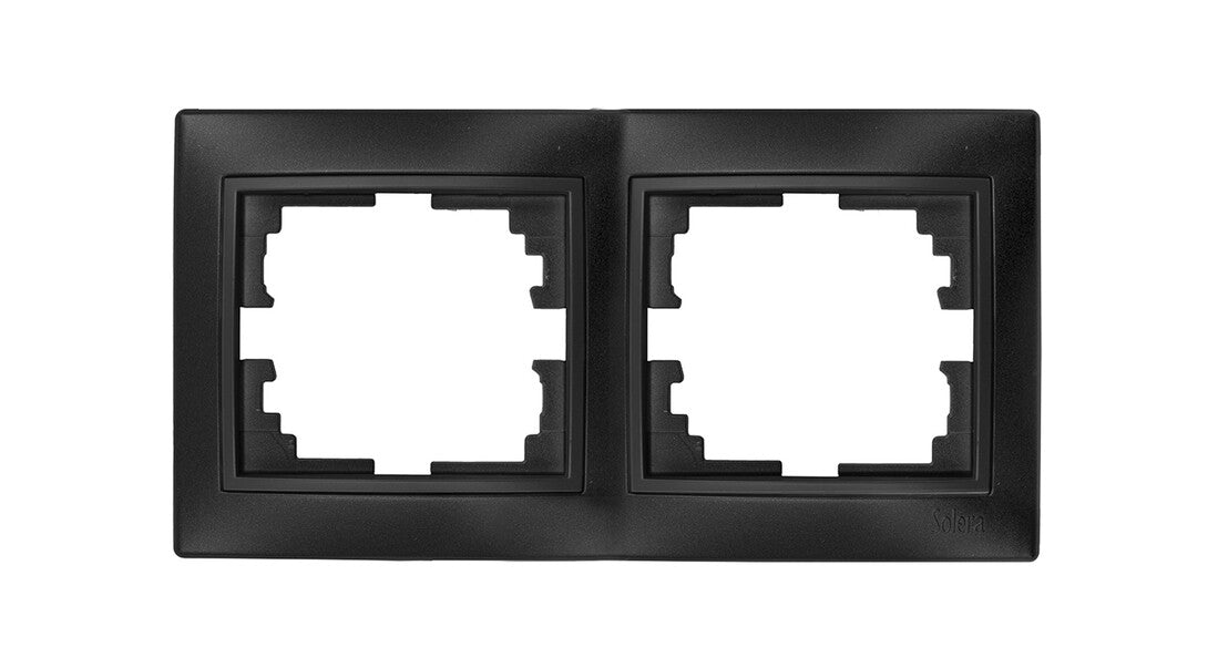 ERP72NGU MARCO DE 2 ELEMENTOS GRAFITO SERIE EUROPA SOLERA