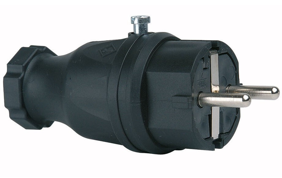 CL507613 CLAVIJA AEREA 100% GOMA TTL NEGRA IP44 16A 230V SIMON