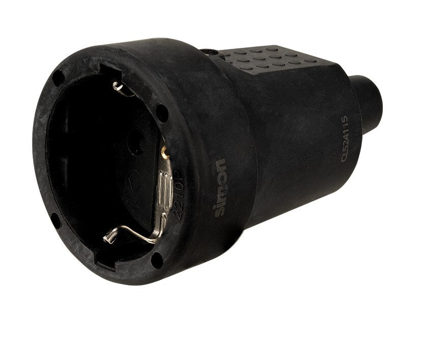 CL524115 BASE AEREA GOMA NEGRA 16A 230V SIMON