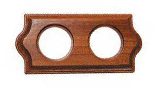 FRAME 2 ELEM. NATURAL VARNISHED SAPELLY