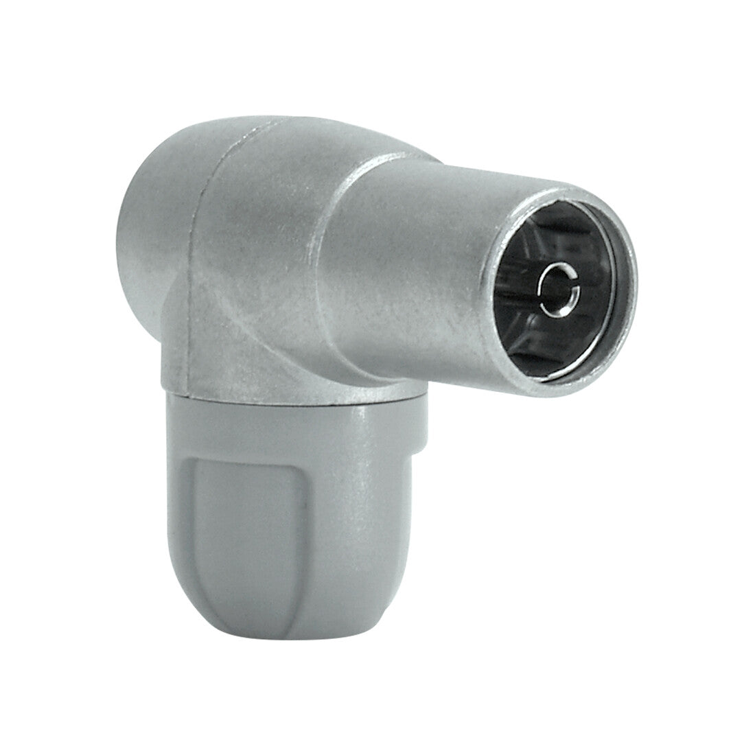 4131 CONECTOR ACODADO TV BLINDADO HEMBRA TELEVES