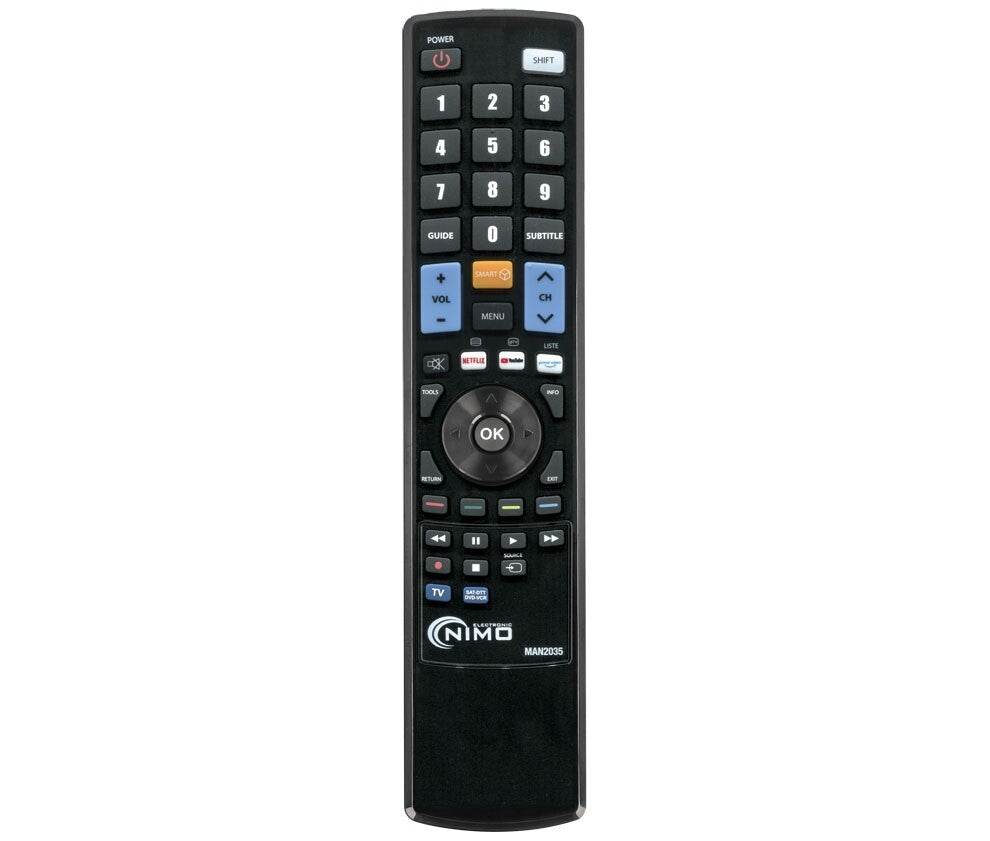 NIMMAN2035 MANDO TV PROGRAMABLE 2 EN 1 NIMO | Suministros Figmar