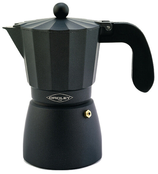 215040300 CAFETERA ALUMINIO TOUAREG 6 TAZAS OROLEY