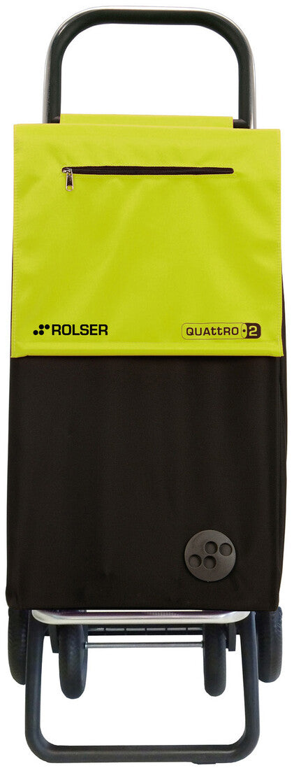 SBE001 CARRO COMPRA SBELTA MF 4 RUEDASNEGRO/LIMA