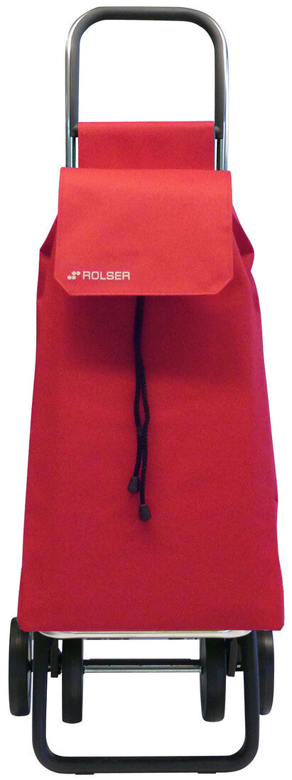 SAQ056 CARRO COMPRA SAQUET LN 4 RUEDAS ROJO