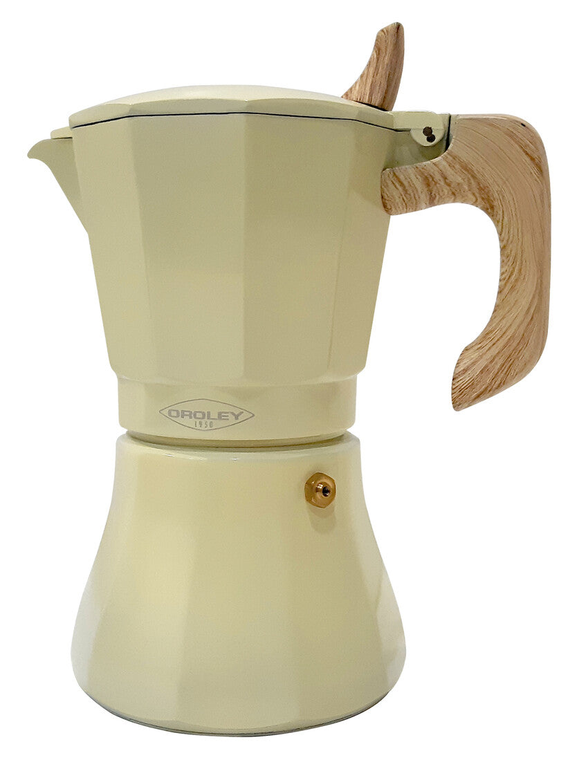 215090304 CAFETERA INDUCCION PETRA CREMA 6 TAZAS