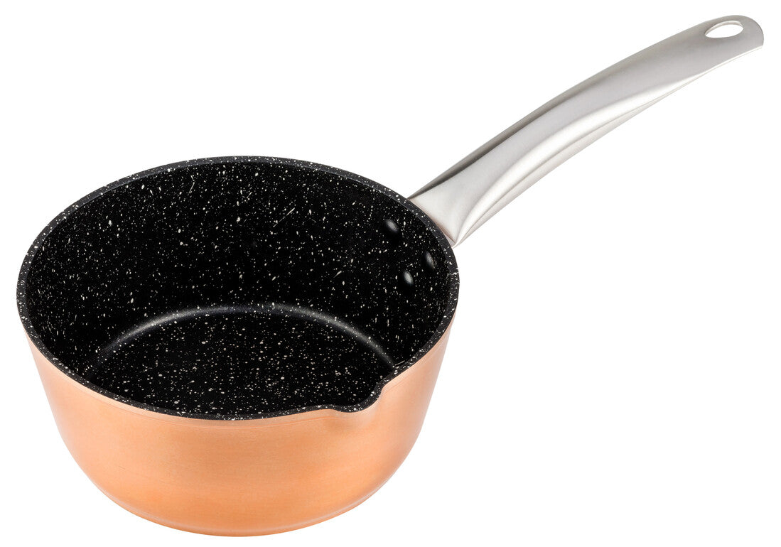 916-16 COPPER SAUCEPAN WITH SPOUT Ø16cm VIER