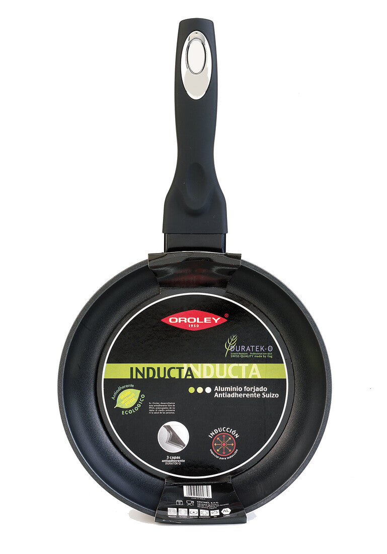 299010100 SARTEN ALUMINIO FORJADO INDUCTA ø18cm ORO LEY