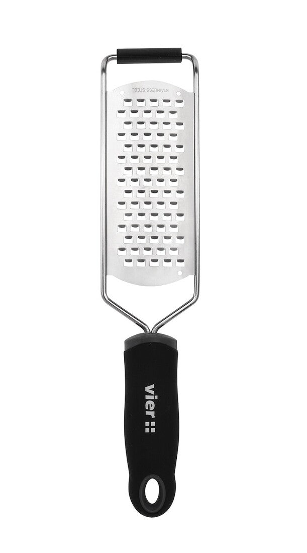 2422 MEDIUM STAINLESS STEEL MANUAL GRATER WITH SOFT VIER HANDLE