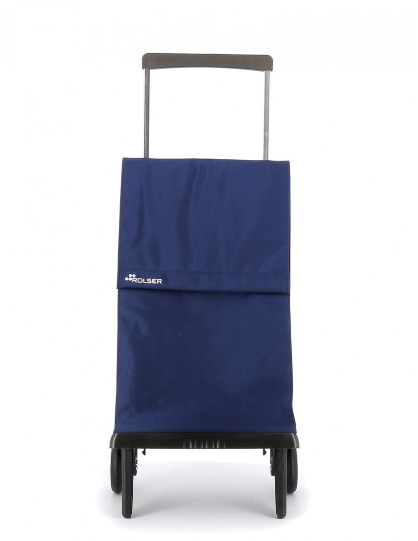 PLE001 FOLDABLE SHOPPING TROLLEY 2 WHEELS BLUE-KLEIN ROLSER