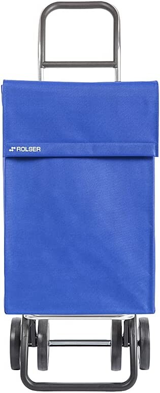 JEA032 JEAN LN 4 WHEELS BLUE SHOPPING CART