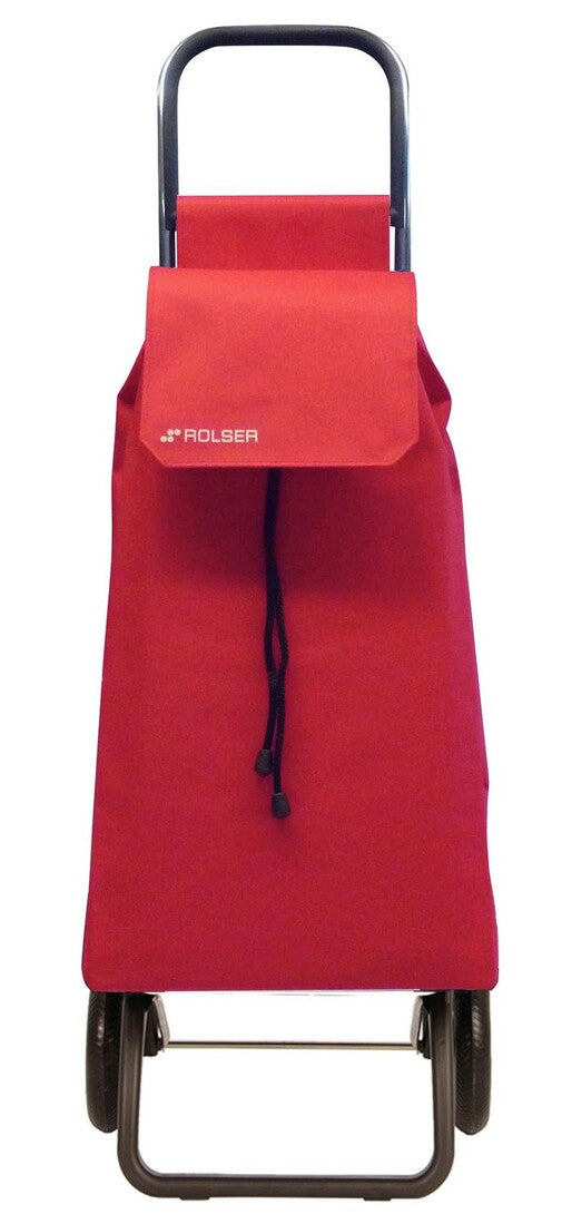 SAQ055 CARRO COMPRA SAQUET LN 2 RUEDAS ROJO ROLSER | Suministros Figmar