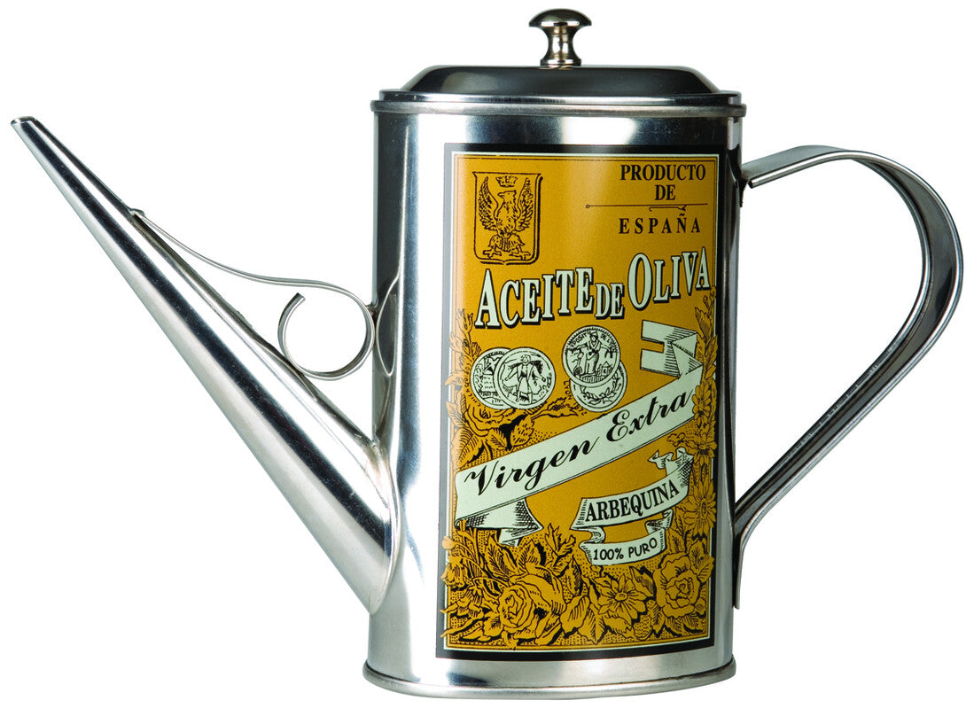 705105 ARBEQUINA OIL CAN 0.5L STAINLESS STEEL 18/10 IBILI