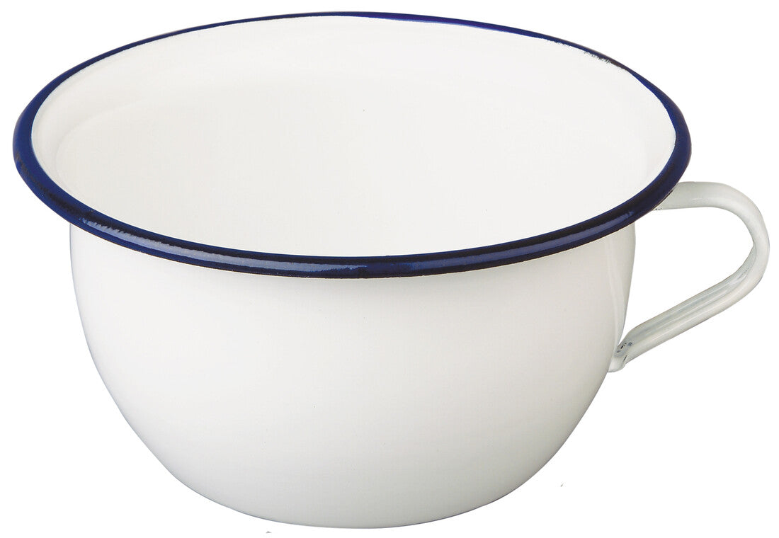 903524 ENAMELLED URINAL TYPE SALAD BOWL 24cm IBILI