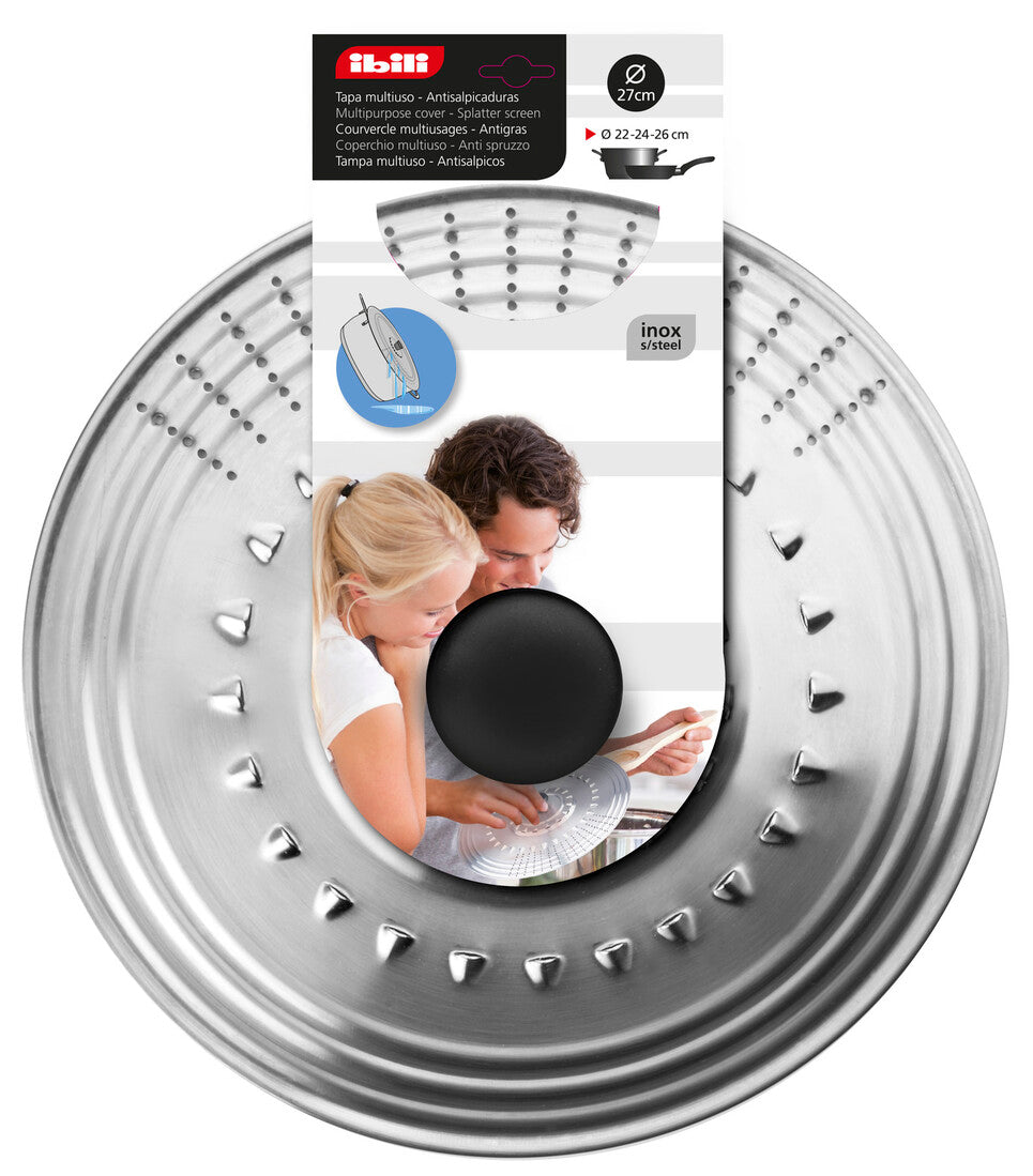714231 TAPA MULTIUSO ESCURRIDORA Ø31cm IBILI