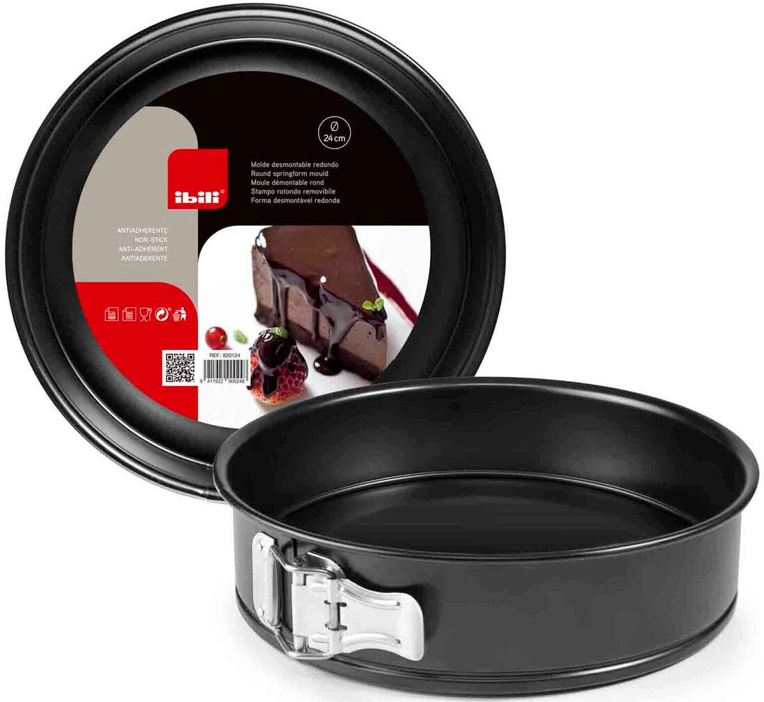 820124 MOLDE PARA TARTAS DESMONTABLE 24cm IBILI