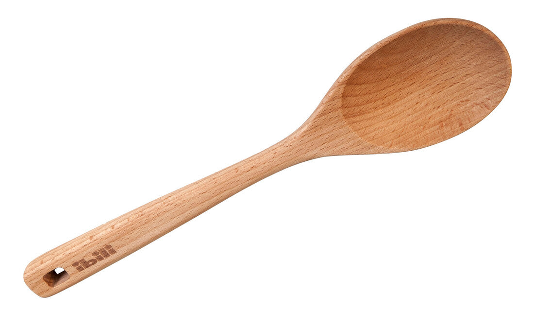 747630 CUCHARA REDONDA MADERA DE HAYA 30cm IBILI