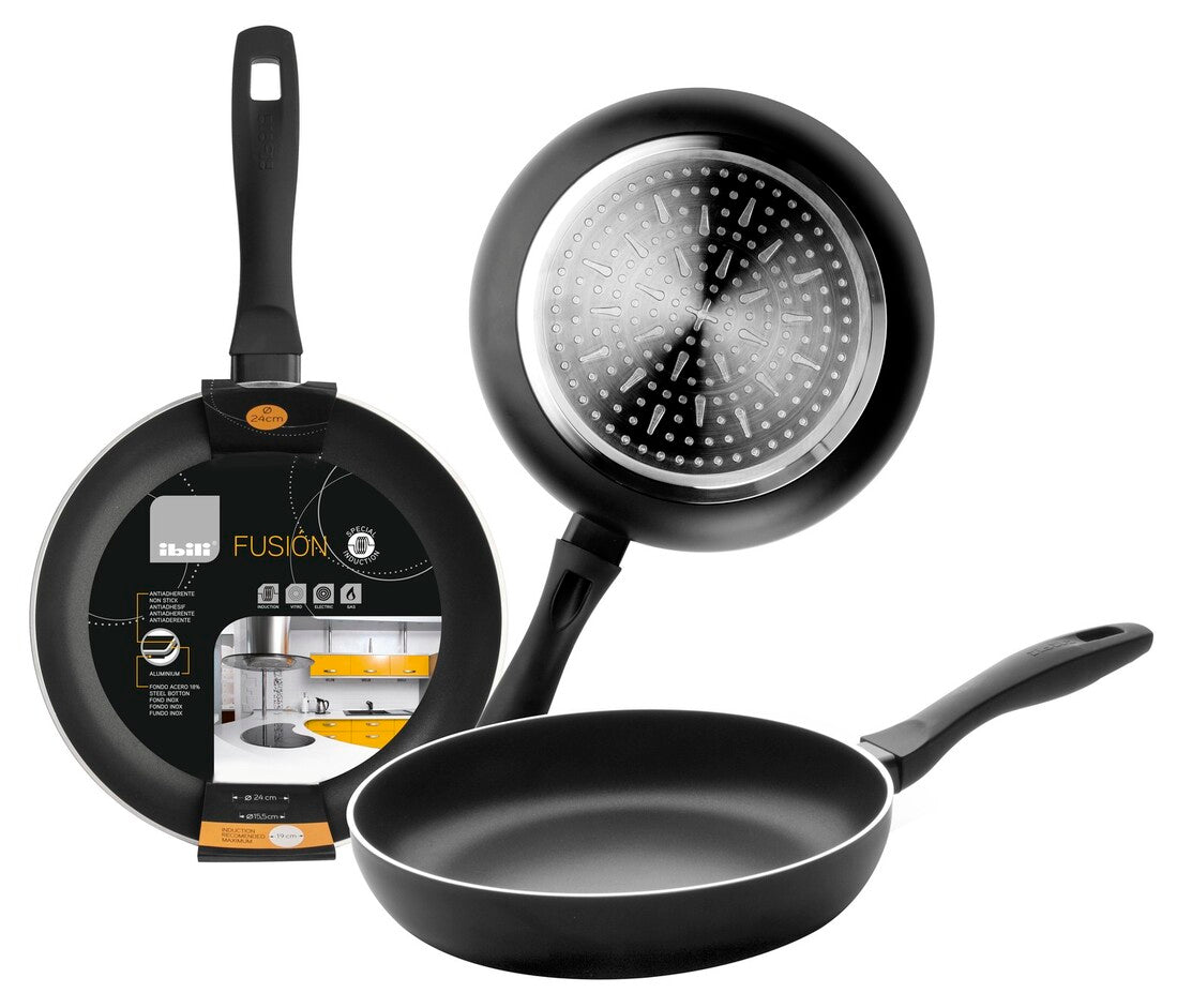 450026 SARTEN ALUMINIO INDUCCION FUSION 26cm IBILI