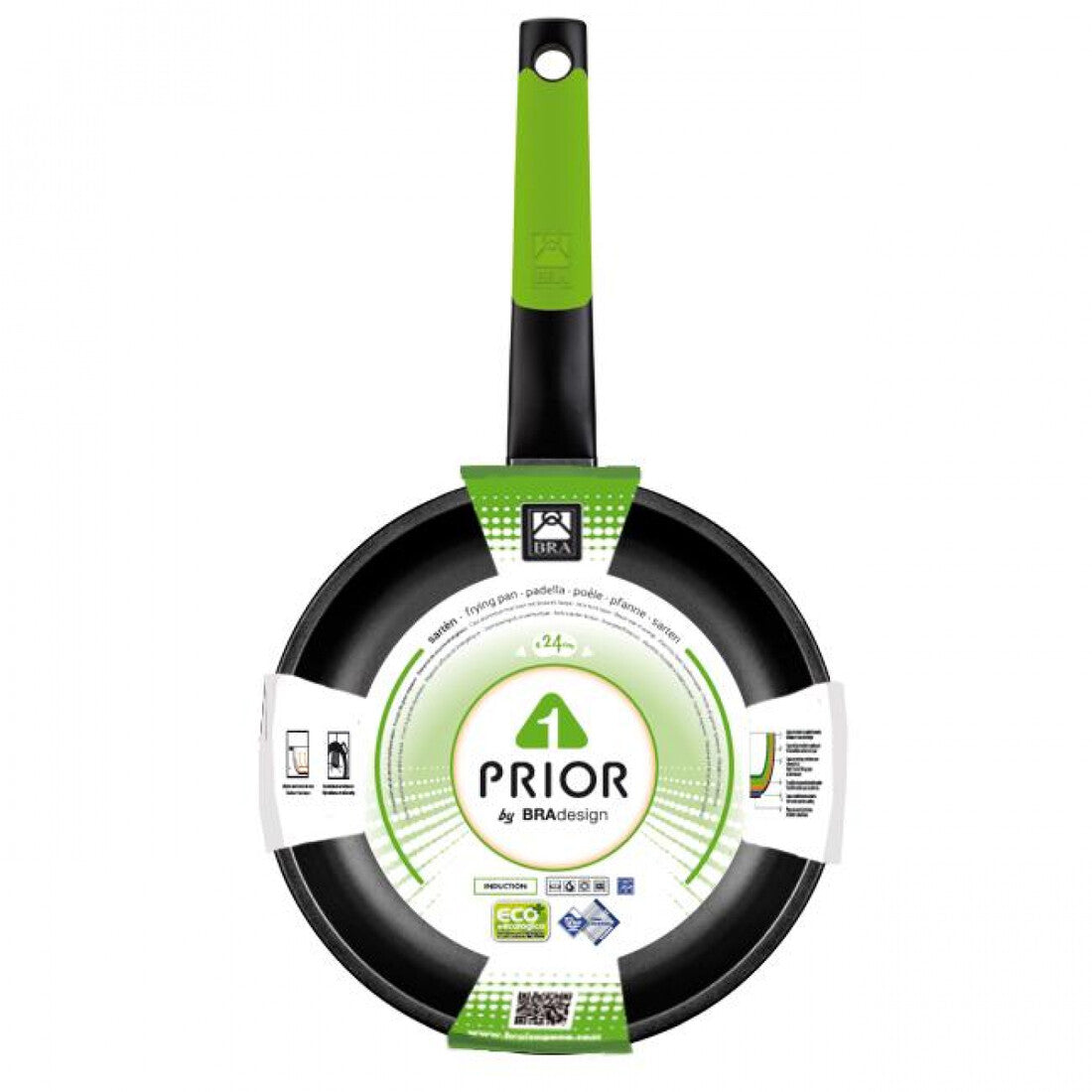 A121450 SARTEN ALUMINIO Ø18cm PRIOR BRA | Suministros Figmar