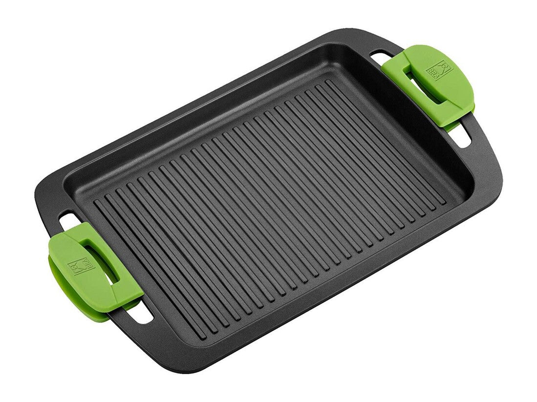 A401540 PLANCHA CON RAYAS ALUM 41x28,8cm PRIOR BRA | Suministros Figmar