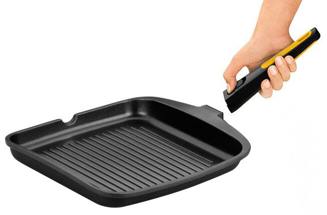 A481428 ASADOR GRILL RAYADO FAST CLICK Ø28cm BRA