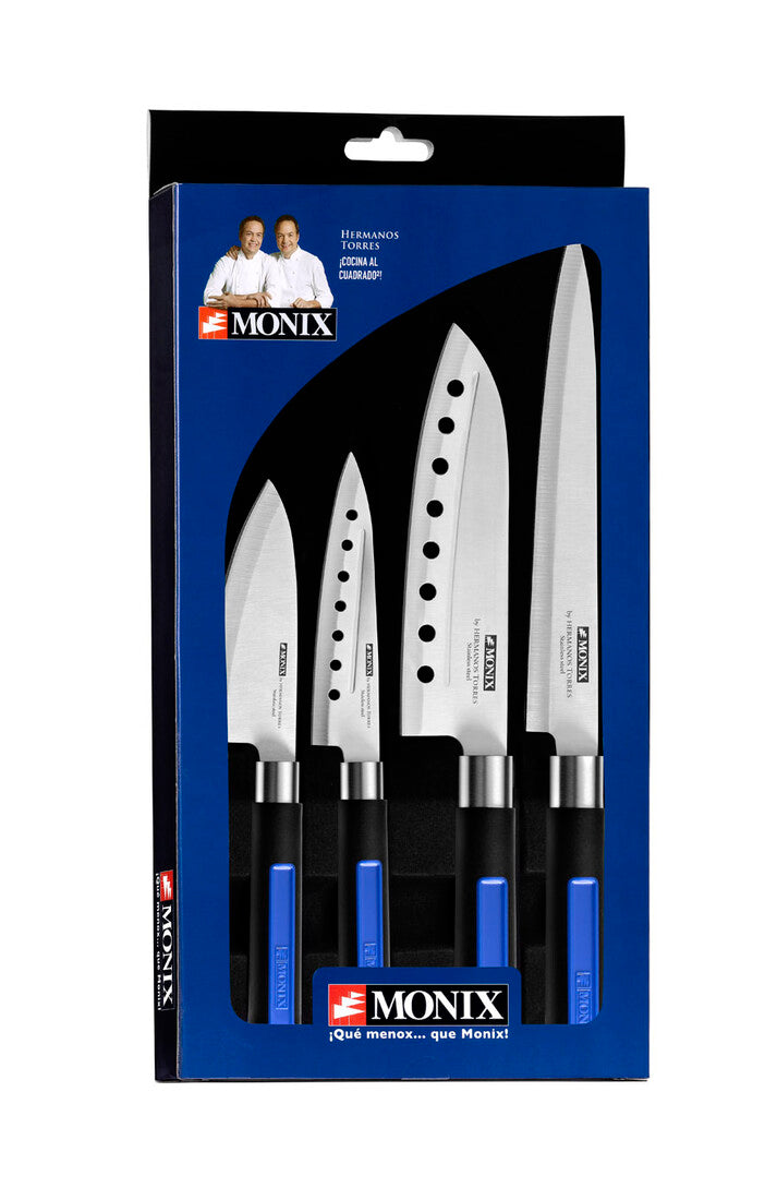 M355004 SET OF 4 SOLID+ MONIX JAPANESE KNIVES